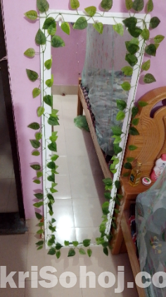 Wooden framed Mirror stand